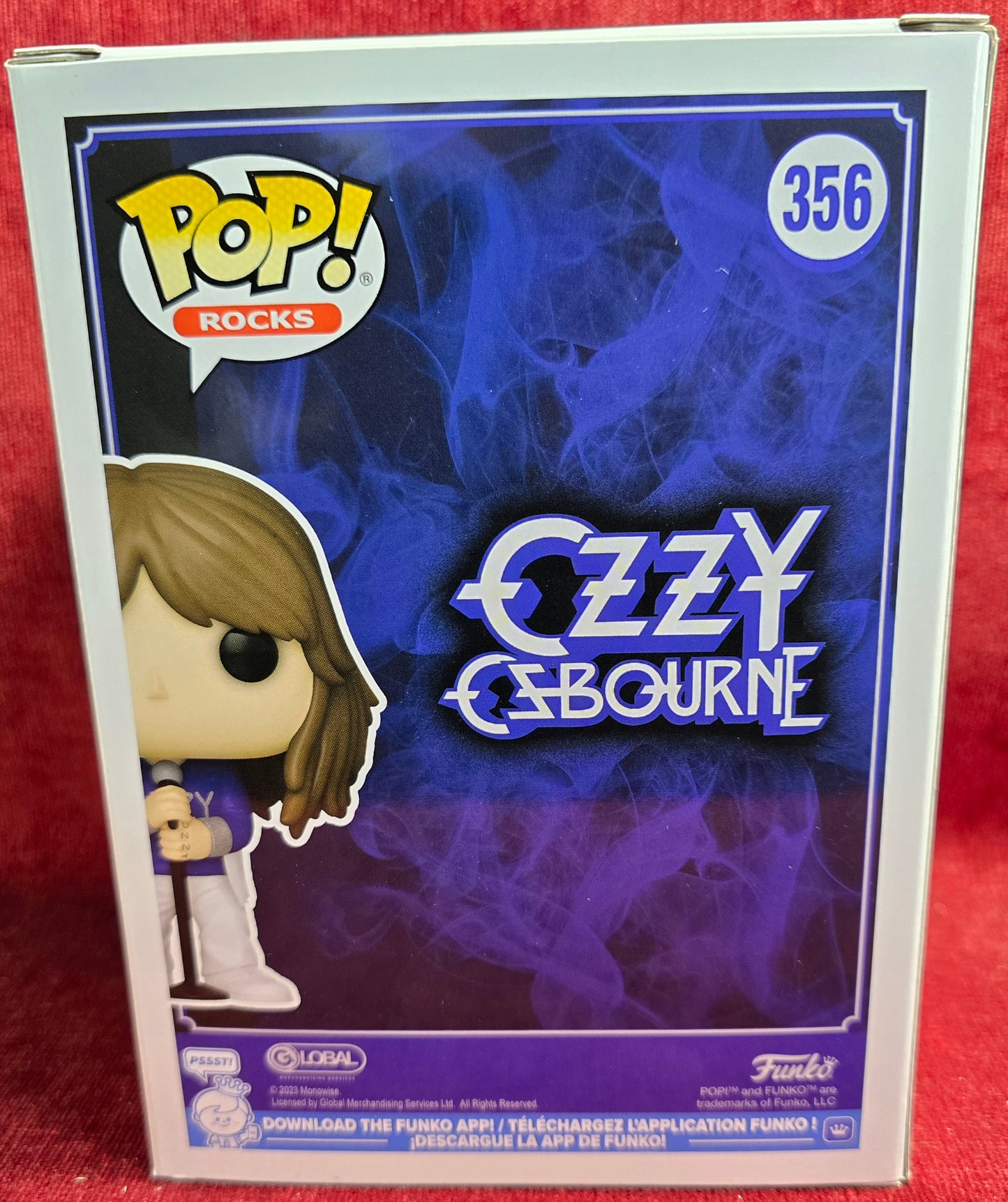 Funko Pop! Rocks: Ozzy Osbourne # 356 (Nib)
With pop protector