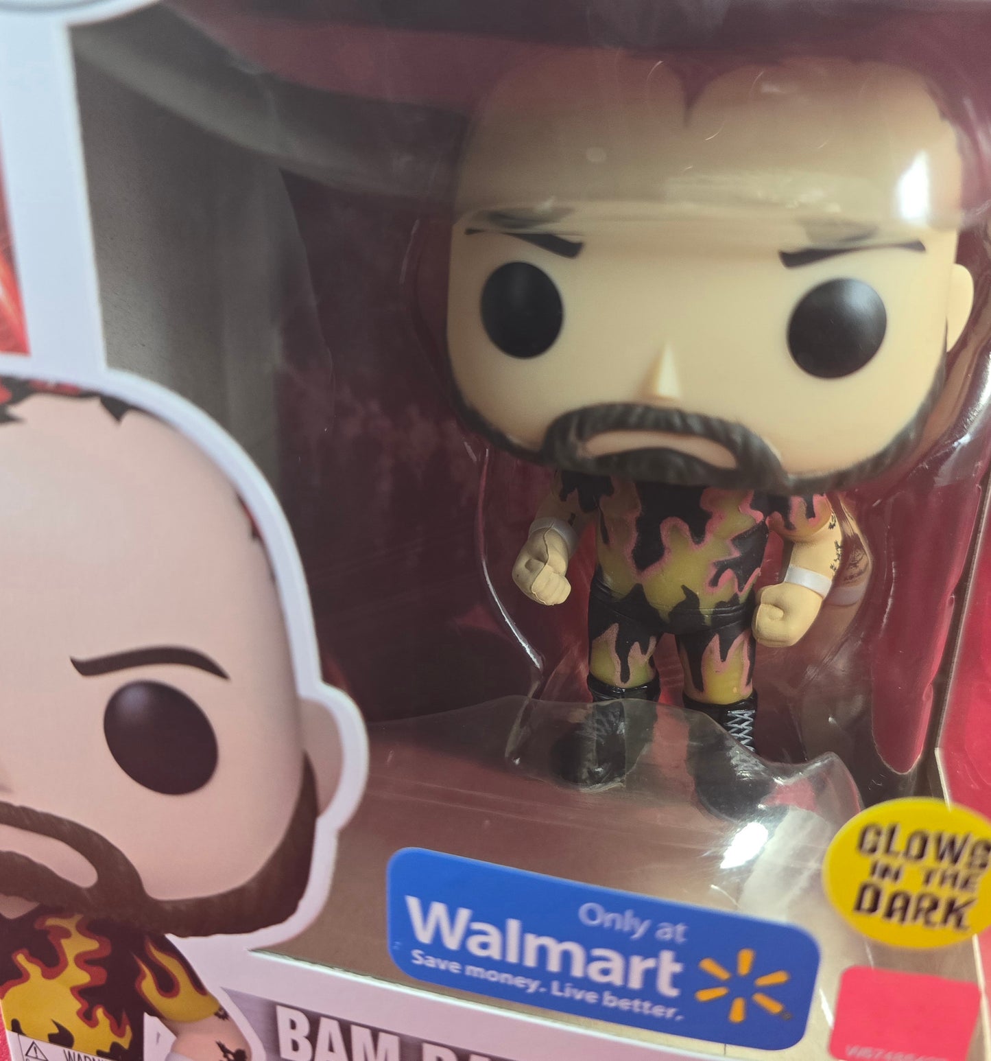 Bam Bam Bigelow walmart exclusive funko # 119 (nib) With pop protector