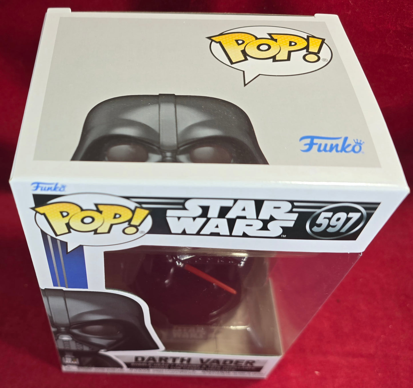 Darth Vader #597 (nib) With pop protector
