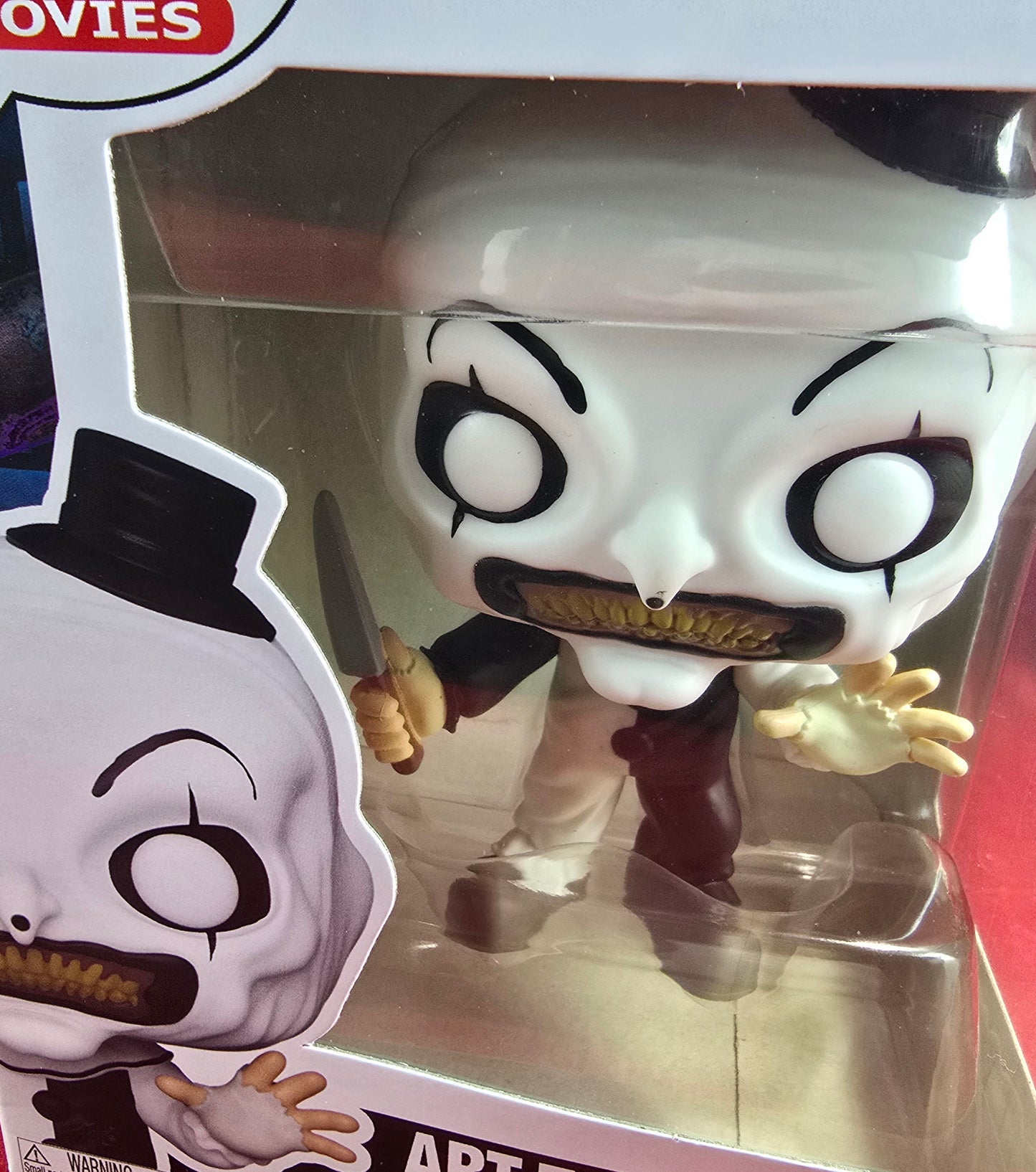 Art the clown funko # 1590 with pop protector