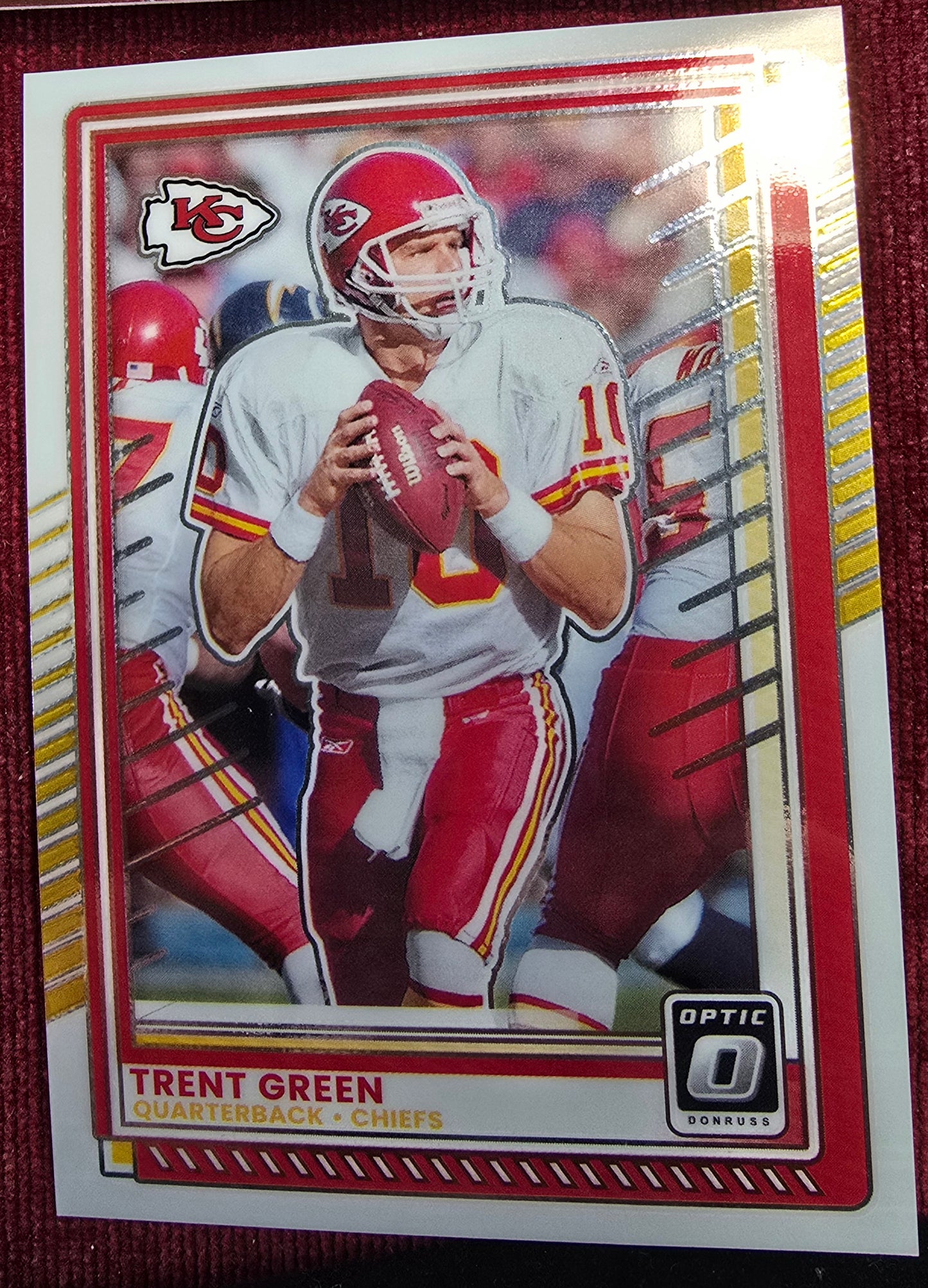 Kansas City Chiefs Past and Present Team Football Card Set of 15.