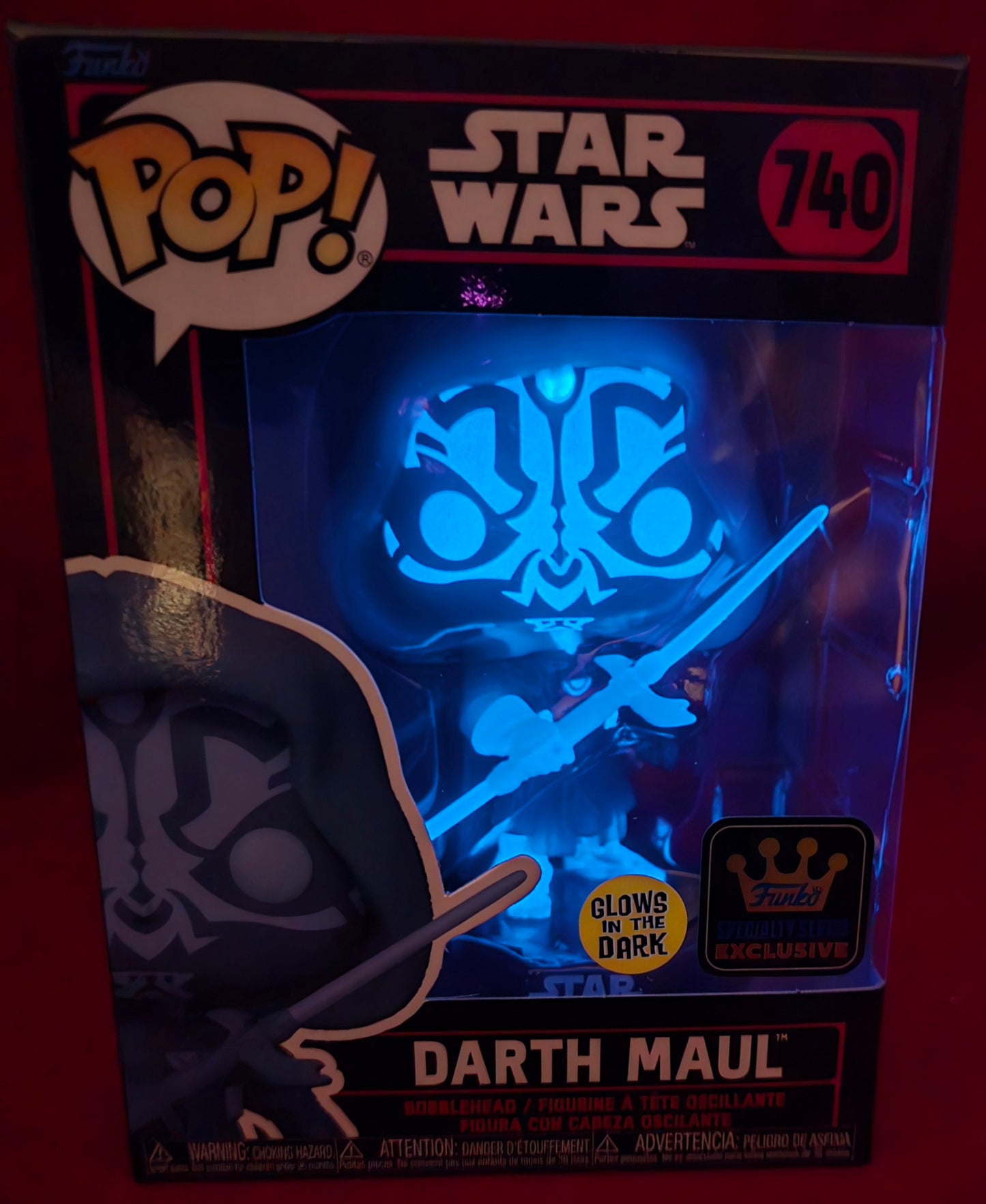 Darth Maul specialty series funko # 740 (nib) With pop protector