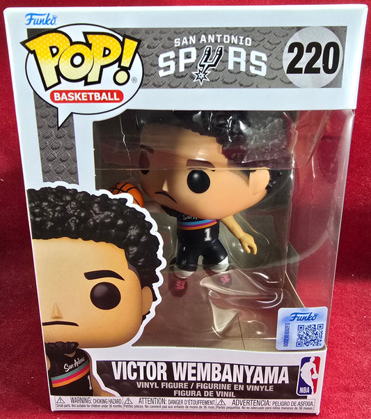 Funko Pop! Victor Wembanyama Exclusive Funko #220 (Nib
With pop protector