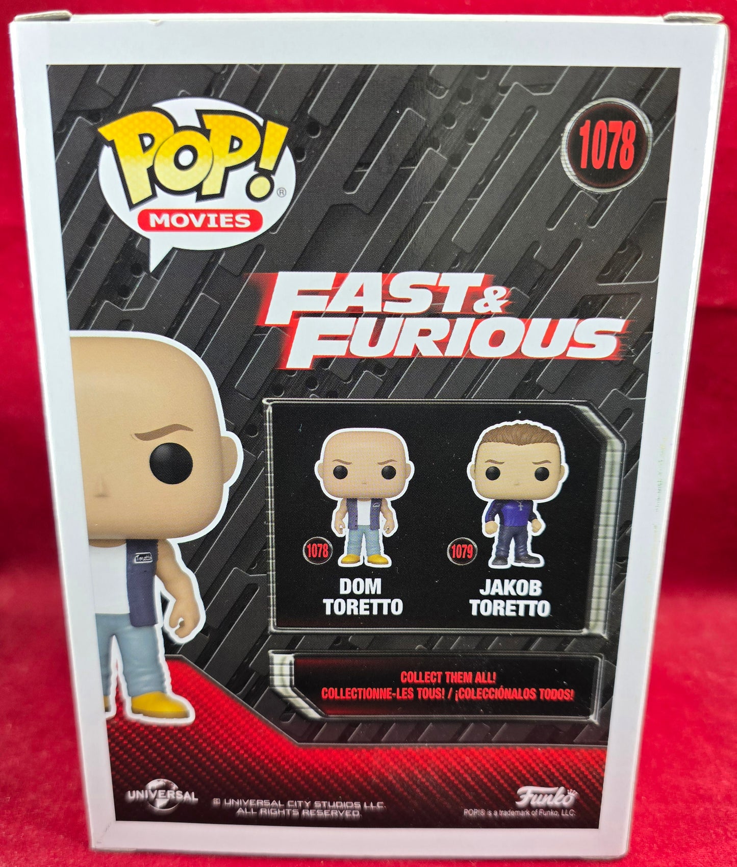 Dom Toretto funko # 1078