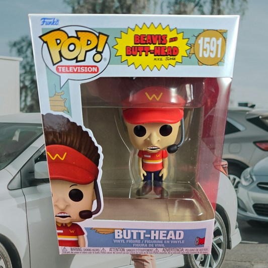 Butt-head funko # 1591 (nib) With pop protector