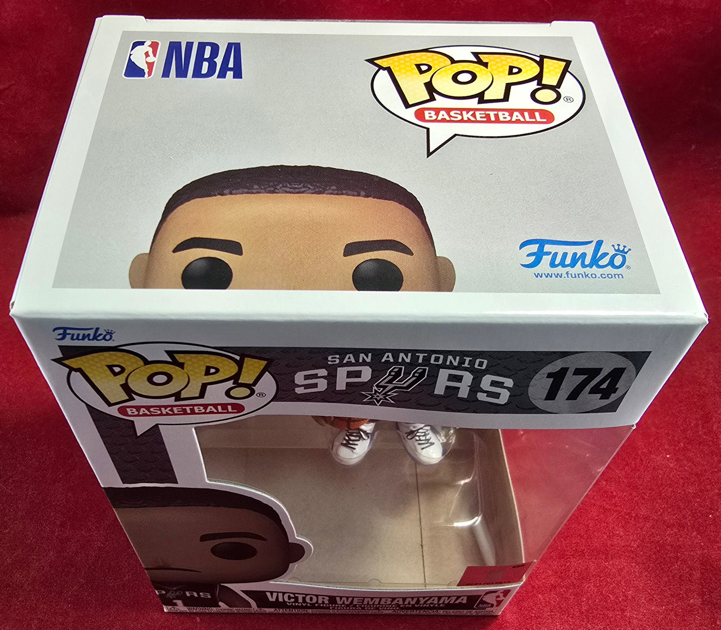 Victor Wembanyama funko # 174 (nib) With pop protector