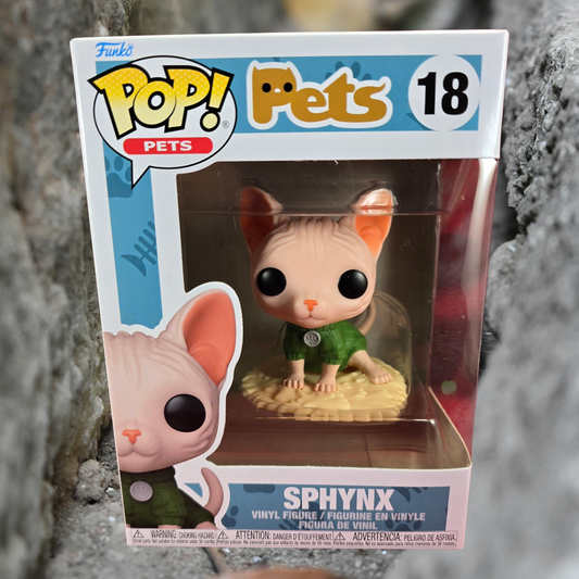 Sphinx Funko #18 (Nib)
With pop protector