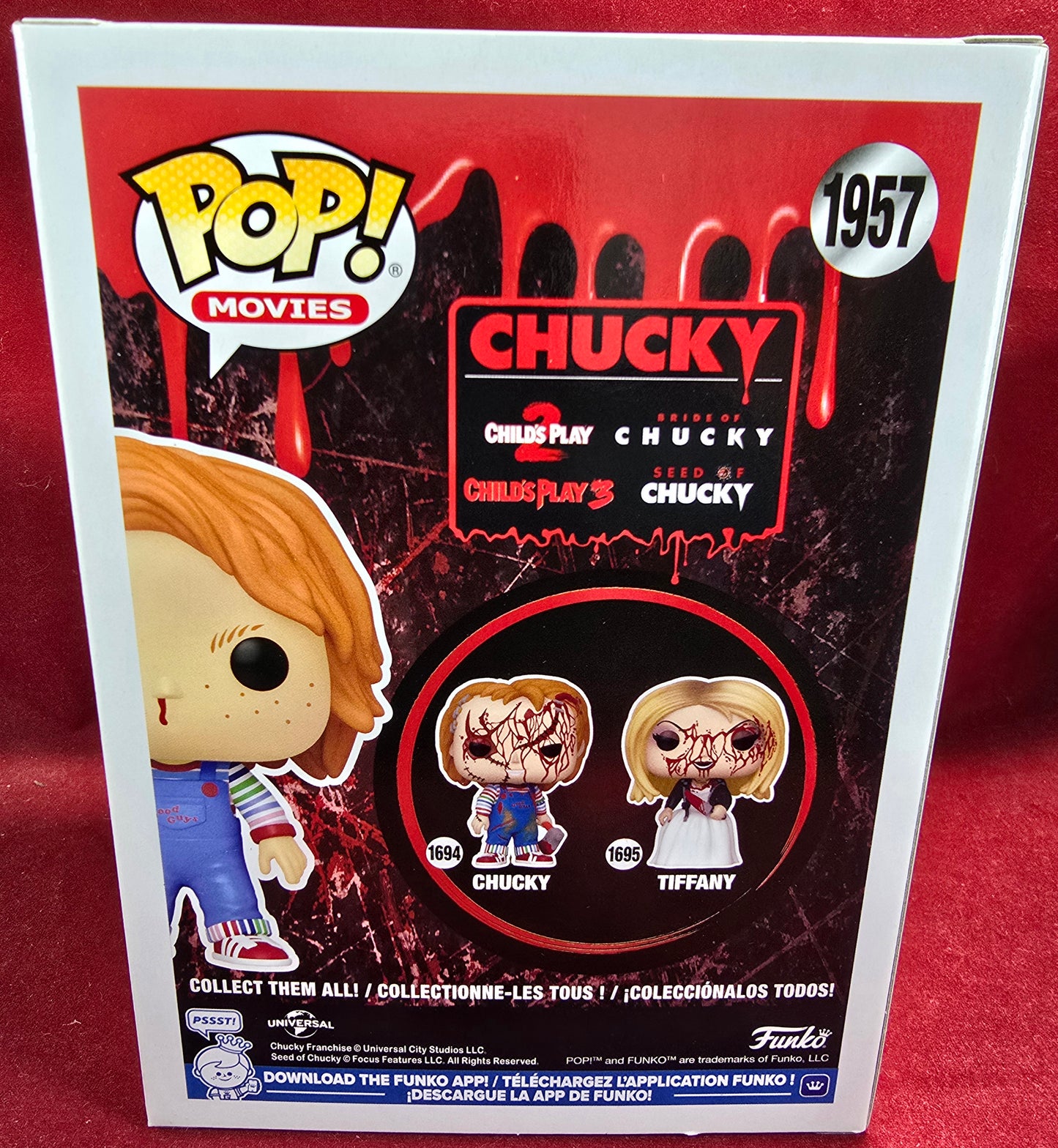 Chucky Funko # 1957 (Nib)
With pop protector