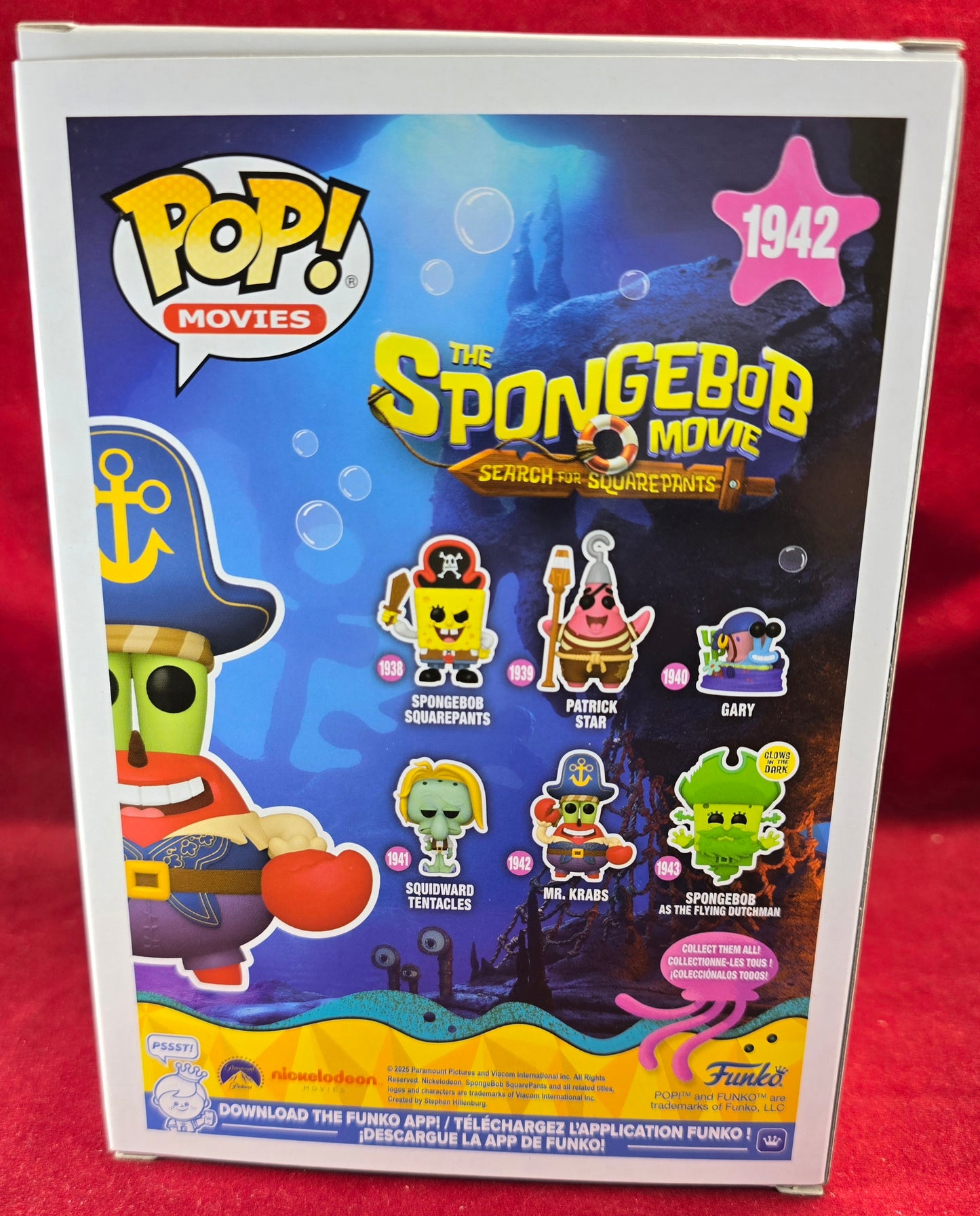 Mr. Krabs Funko #1942 (Nib)
With pop protector