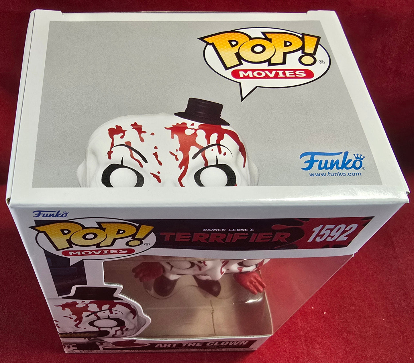 Art the clown funko # 1592 (nib) With pop protector