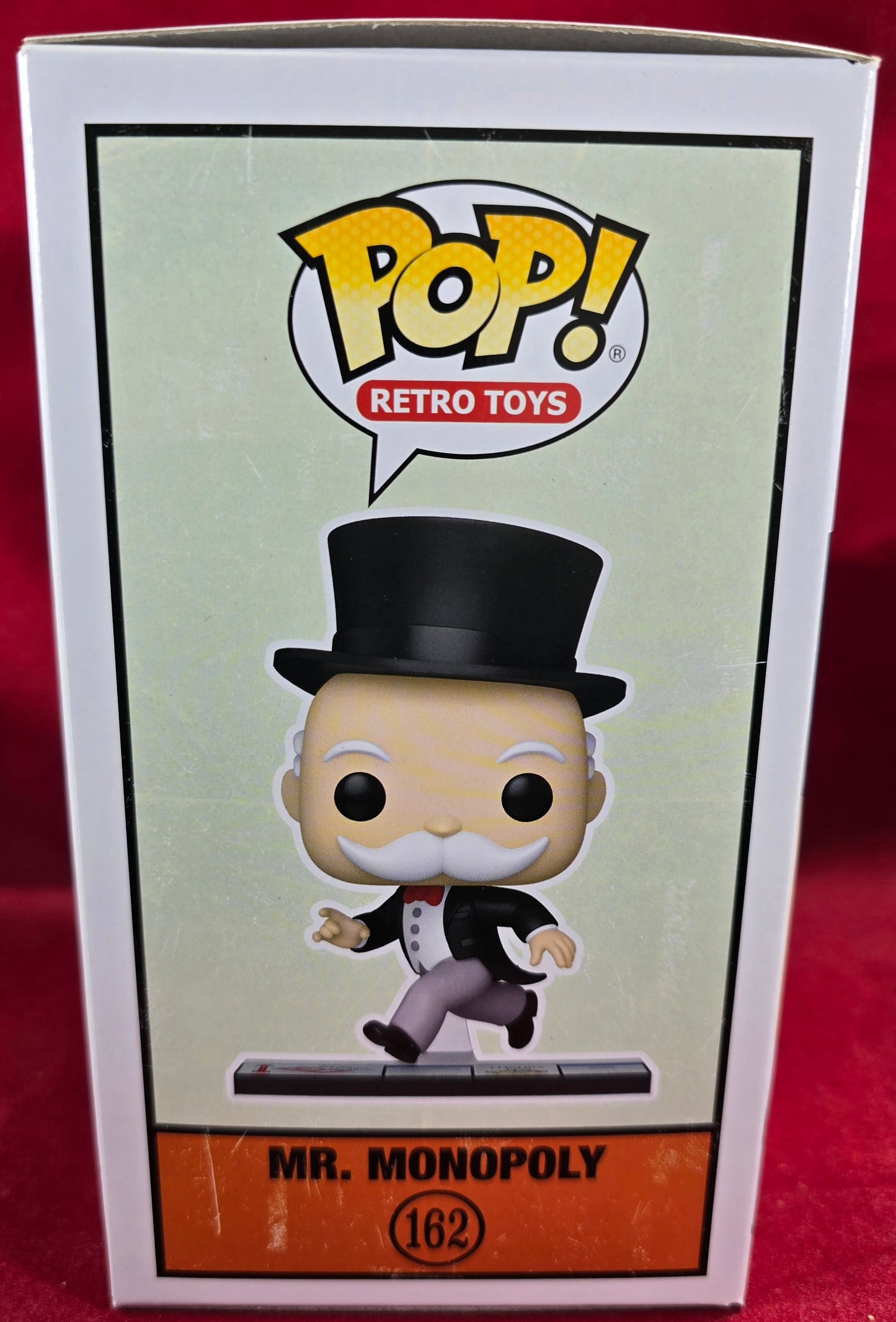 Mr. Monopoly funko # 162 (nib) With pop protector