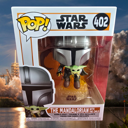 Funko Pop! Vinyl: The Mandalorian with the Child #402 (Nib)
With pop protector
