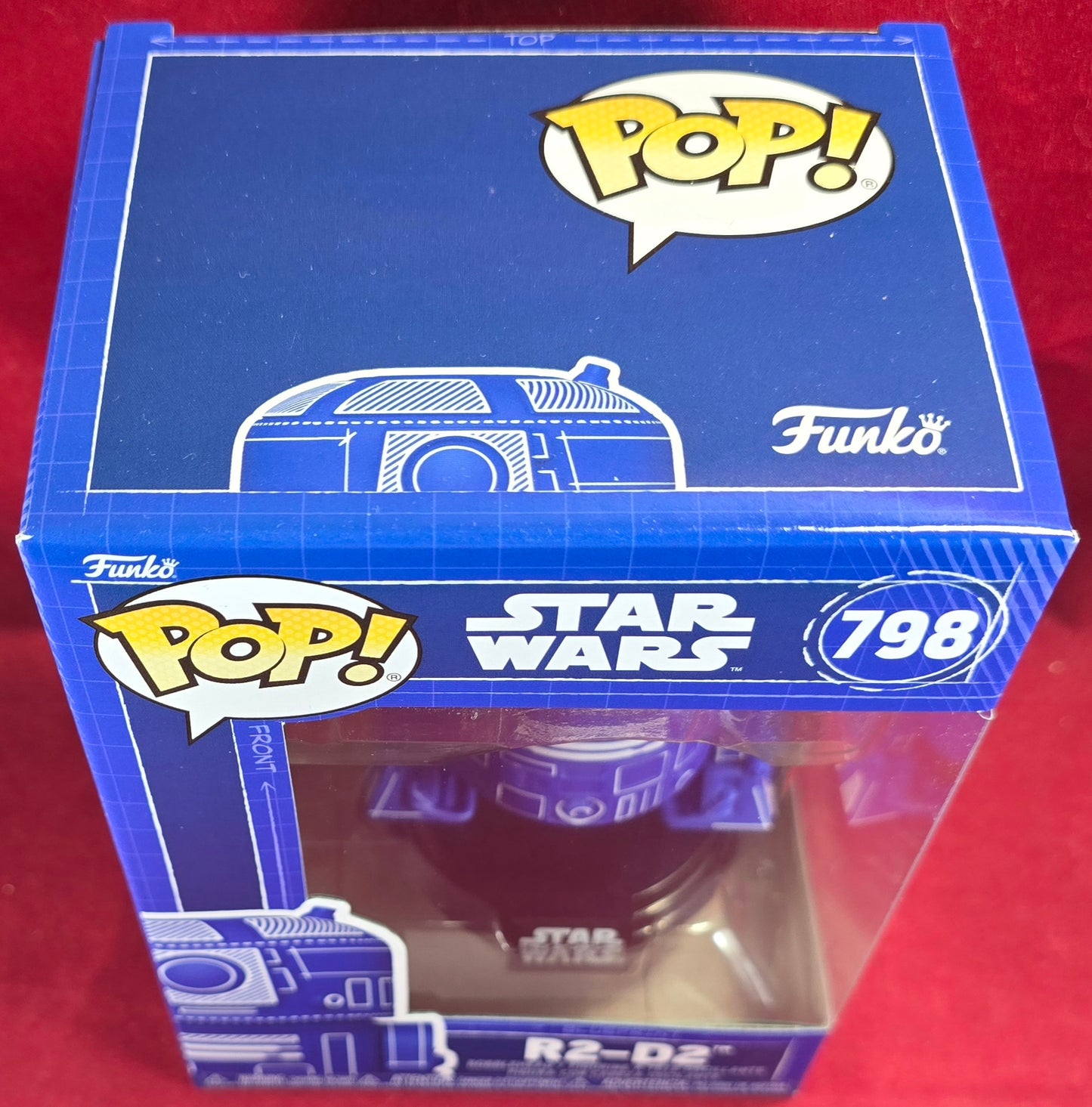 R2-D2 funko # 798 (nib) With pop protector
