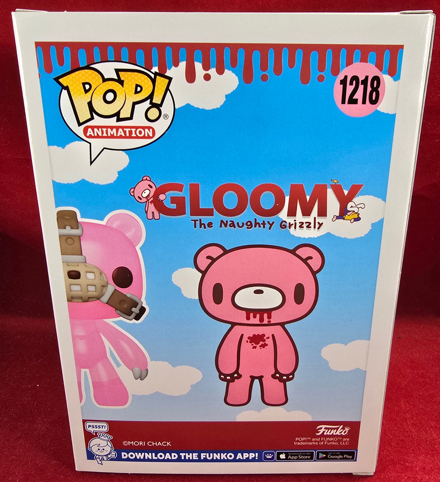 Gloomy Bear Toy Tokyo exclusive funko # 1218 (nib) With pop protector