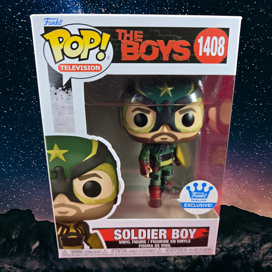 Solider boy funko exclusive # 1408 (nib) With pop protector