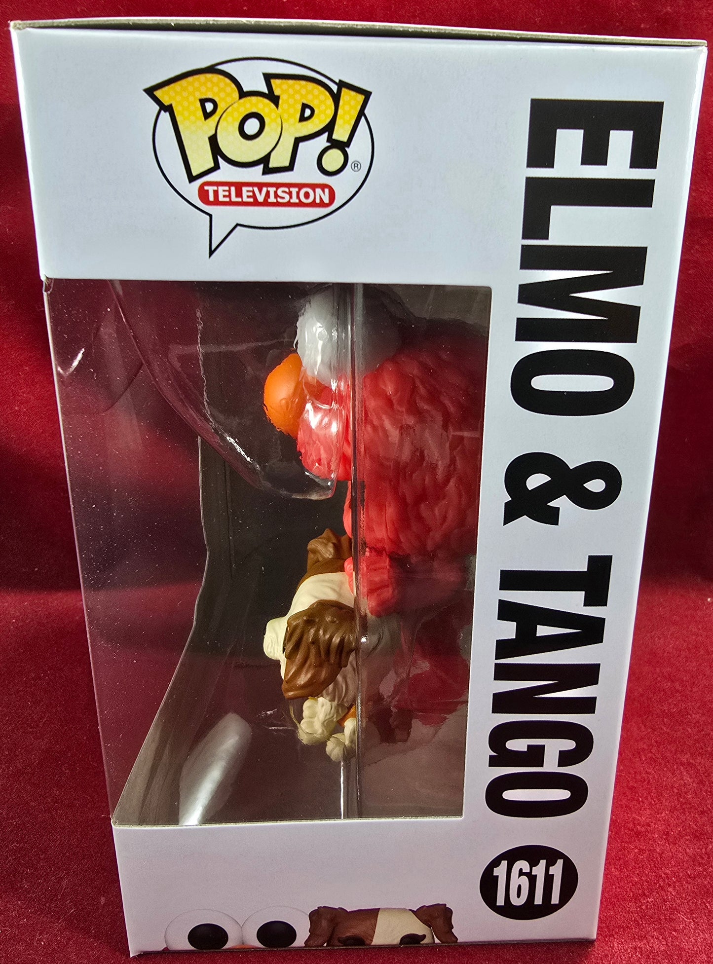 Elmo & Tango funko # 1611 (nib) with pop protector