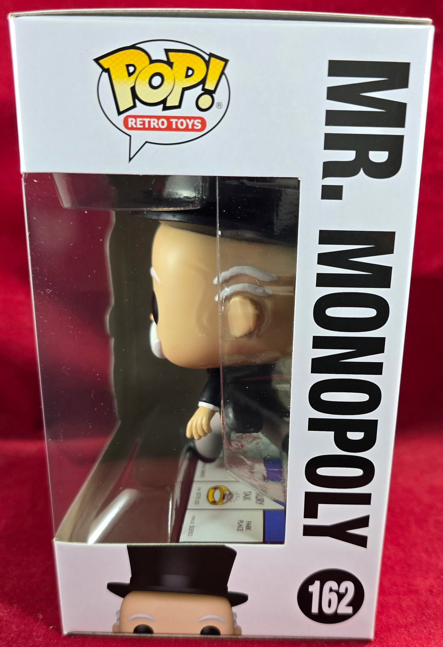 Mr. Monopoly funko # 162 (nib) With pop protector