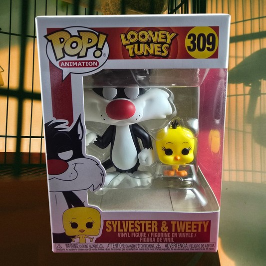 Sylvester & tweety funko # 309 (nib) With pop protector