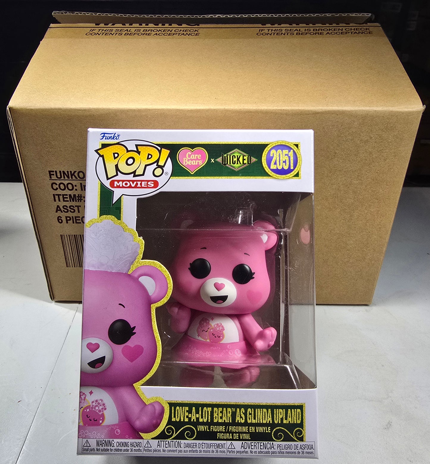 Funko POP! Vinyl: Love-a-lot Bear Glinda # 2051 (Nib) With Pop Protector