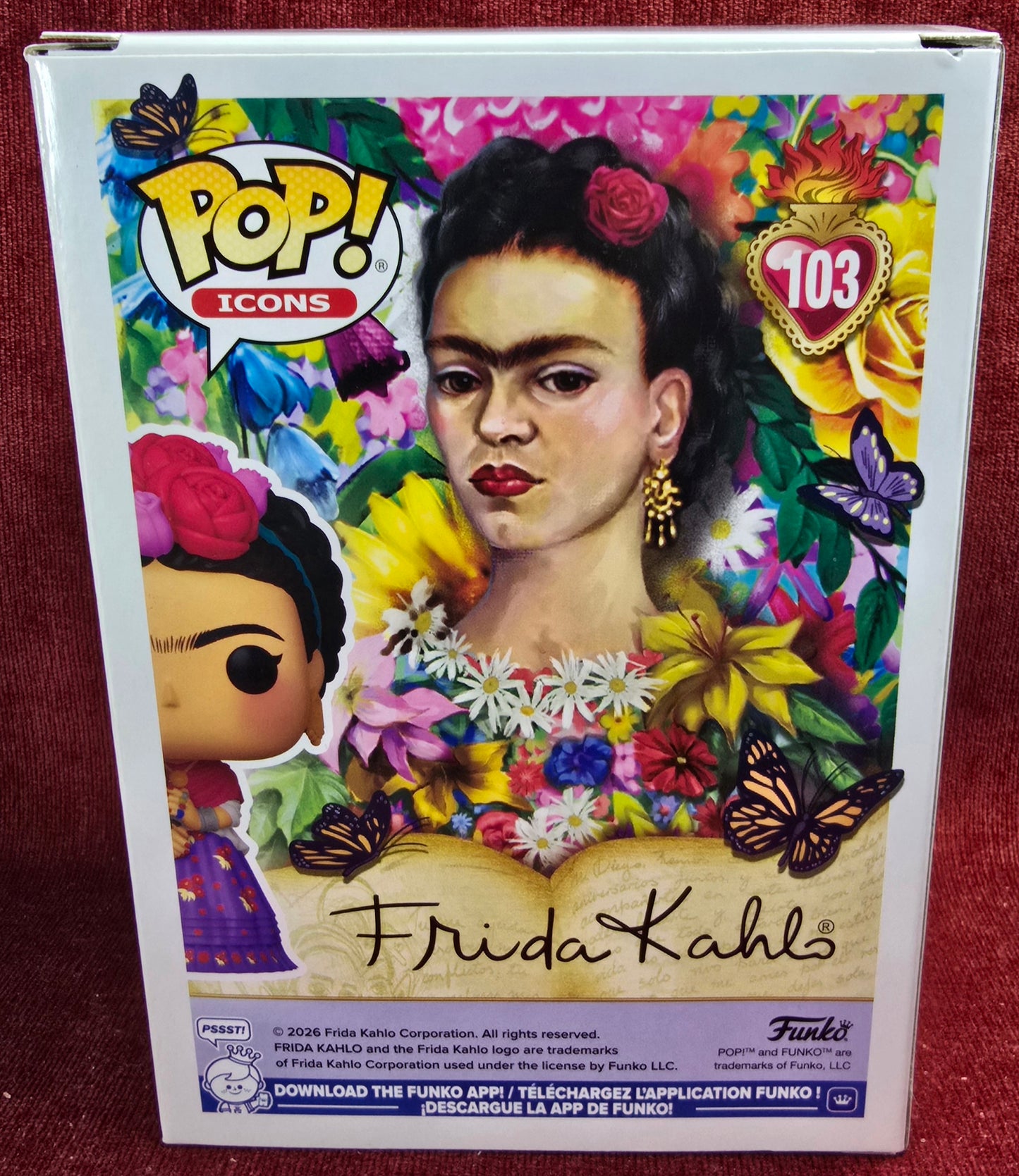 Funko Pop! Vinyl: Frida Khalo # 103 (Nib)
With pop protector