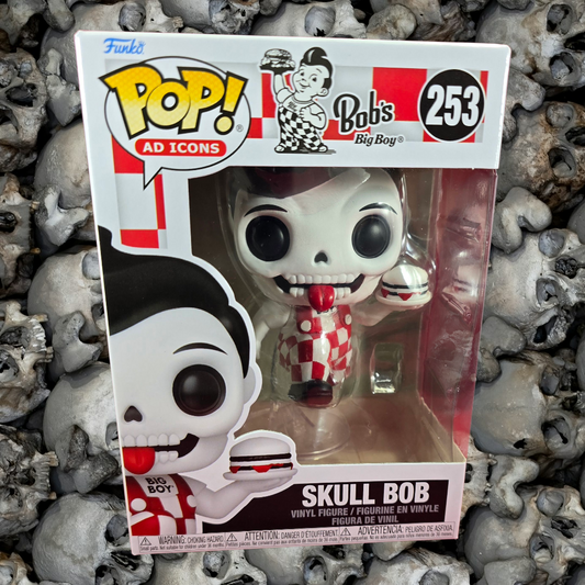 Skull Bob funko # 253 (nib) With pop protector