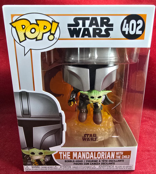 Funko Pop! Vinyl: The Mandalorian with the Child #402 (Nib)
With pop protector