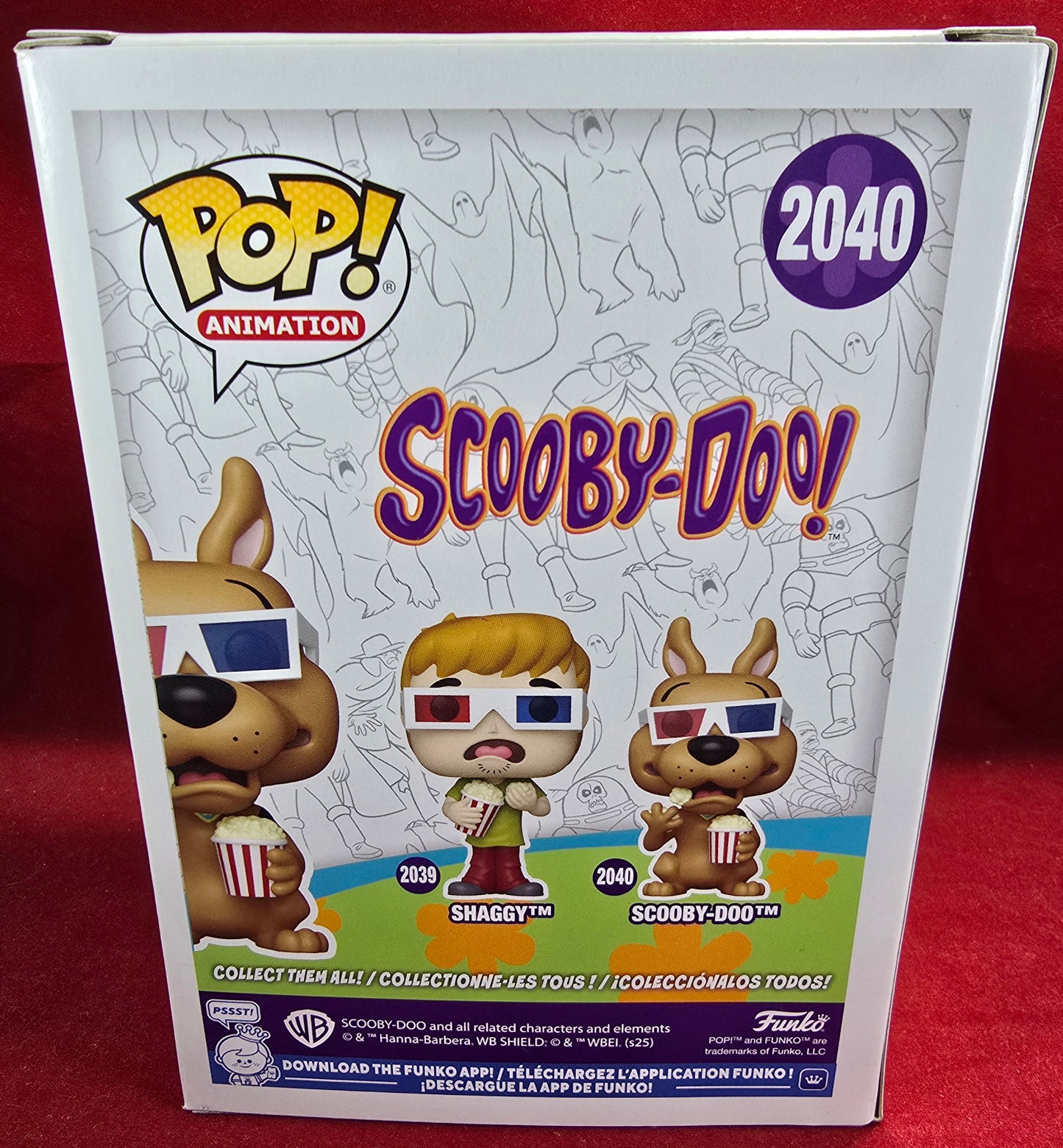 Scooby-Doo Funko # 2040 (Nib)
With pop protector