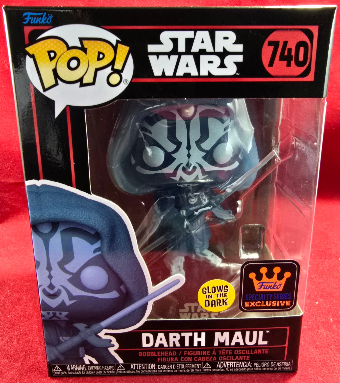 Darth Maul specialty series funko # 740 (nib) With pop protector