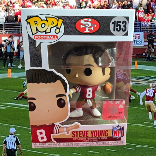 Funko Pop! Football: Steve Young # 153 (Nib)
With pop protector