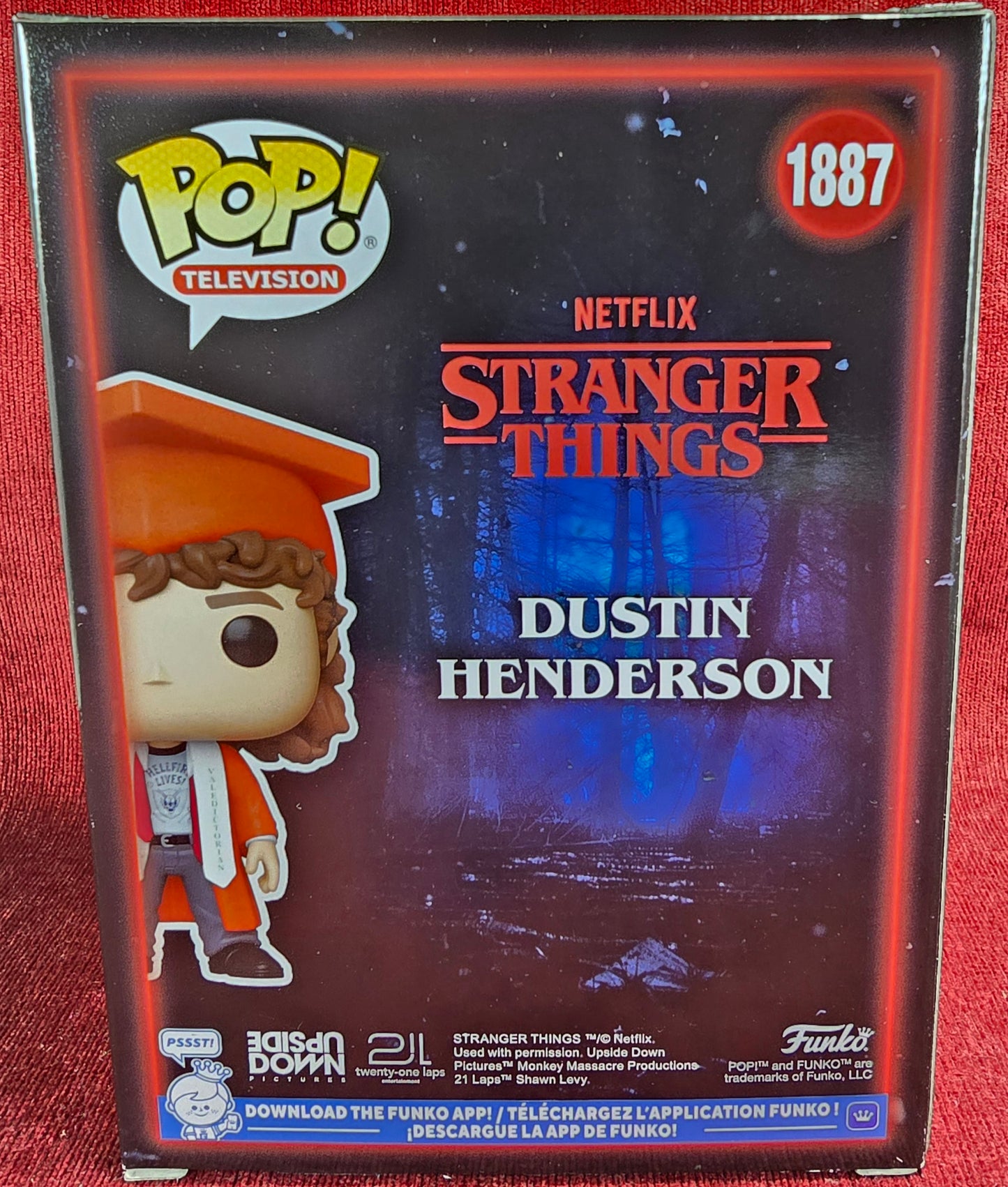 Funko Pop! Vinyl: Dustin Henderson #1887 (Nib)
With pop protector