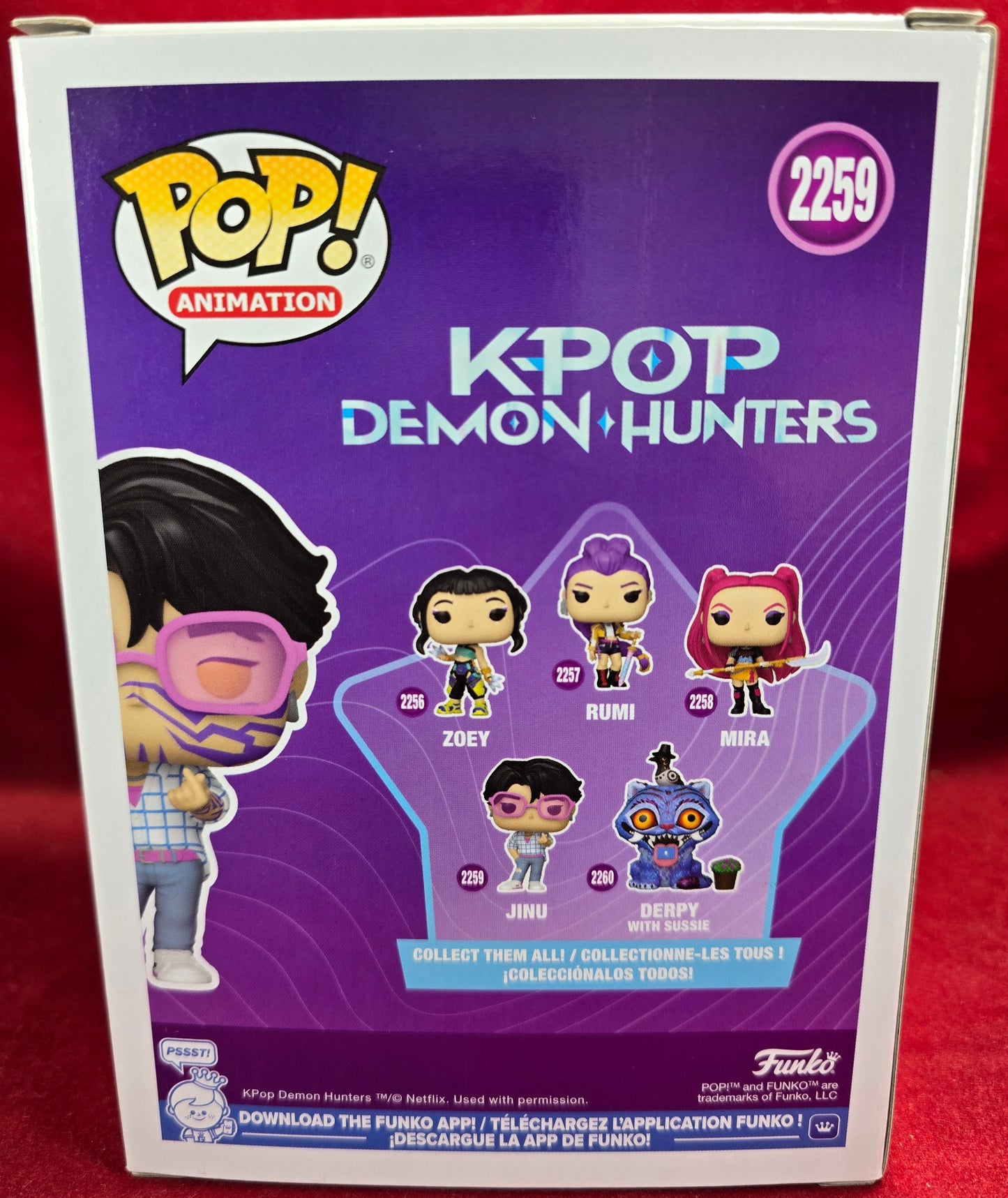 Jinu Funko # 2259 (Nib)
With pop protector