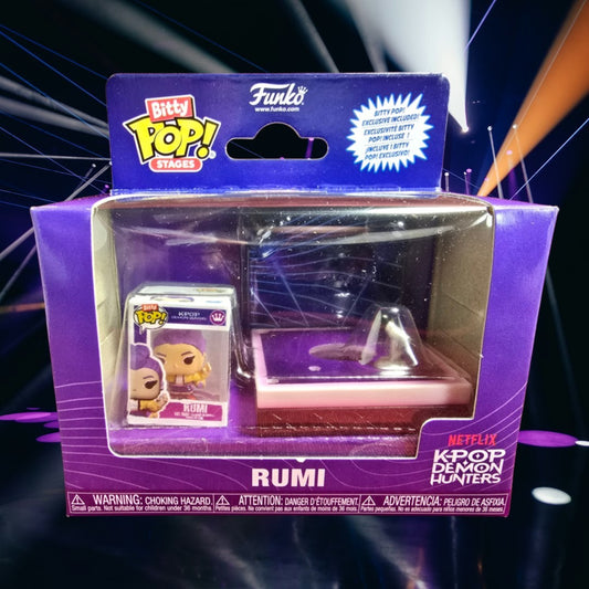Funko! Bitty Pop Stages: Brand New Rumi With Stage (Nib)