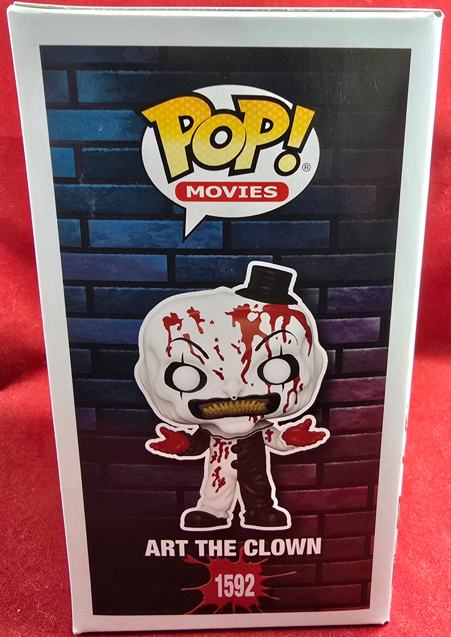 Art the clown funko # 1592 (nib) With pop protector