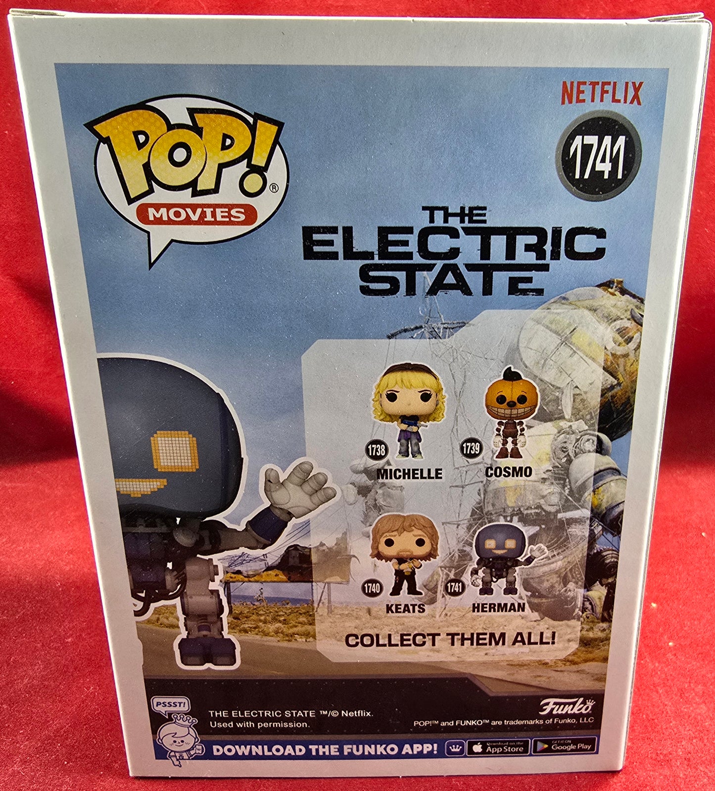Herman funko # 1741 (nib) With pop protector