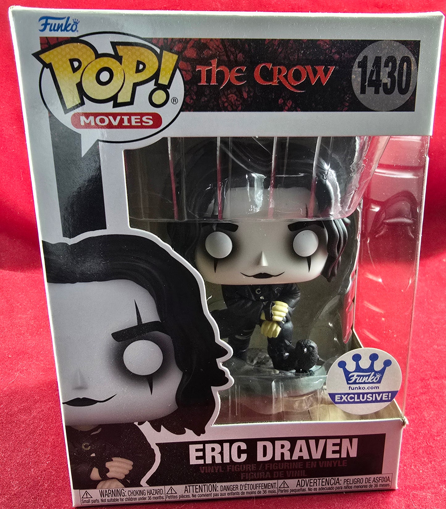 Eric Draven funko # 1430 (nib) With pop protector