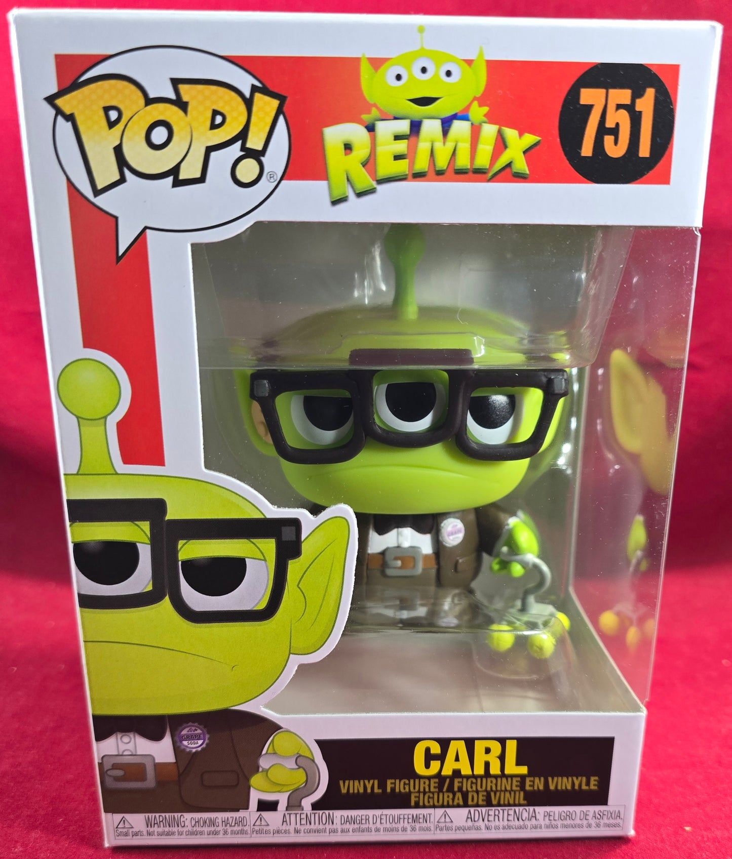 Carl funko # 751 (nib) With pop protector