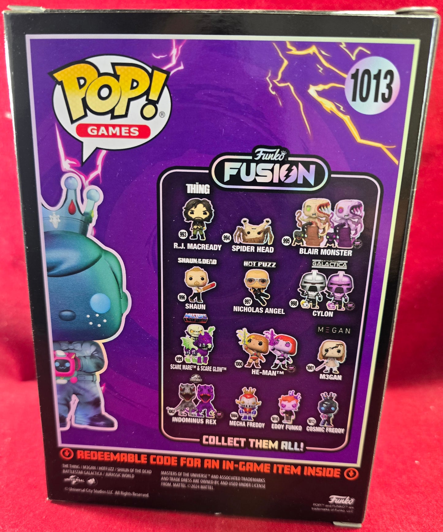 Cosmic Freddy funko exclusive # 1013 (nib) With pop protector