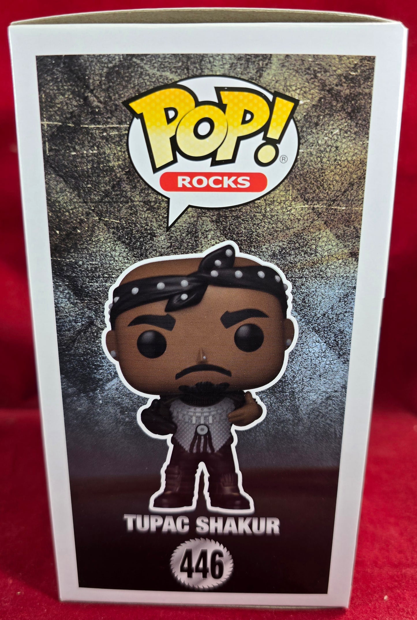 Tupac Shakur funko # 446 (nib) With pop protector