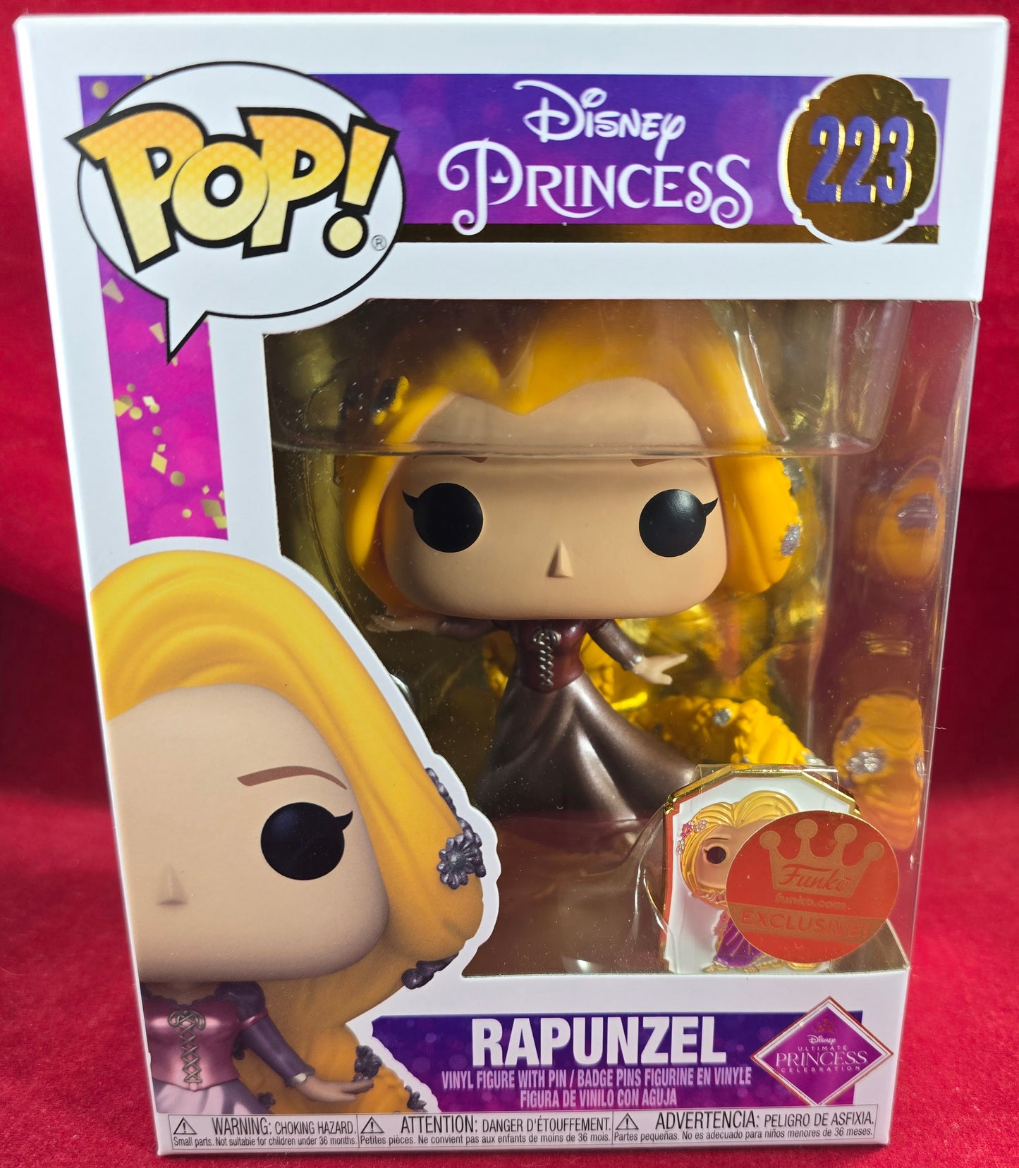 Rapunzel funko exclusive # 223 (nib) With pop protector