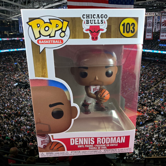 Dennis Rodman funko # 103 (nib) With pop protector