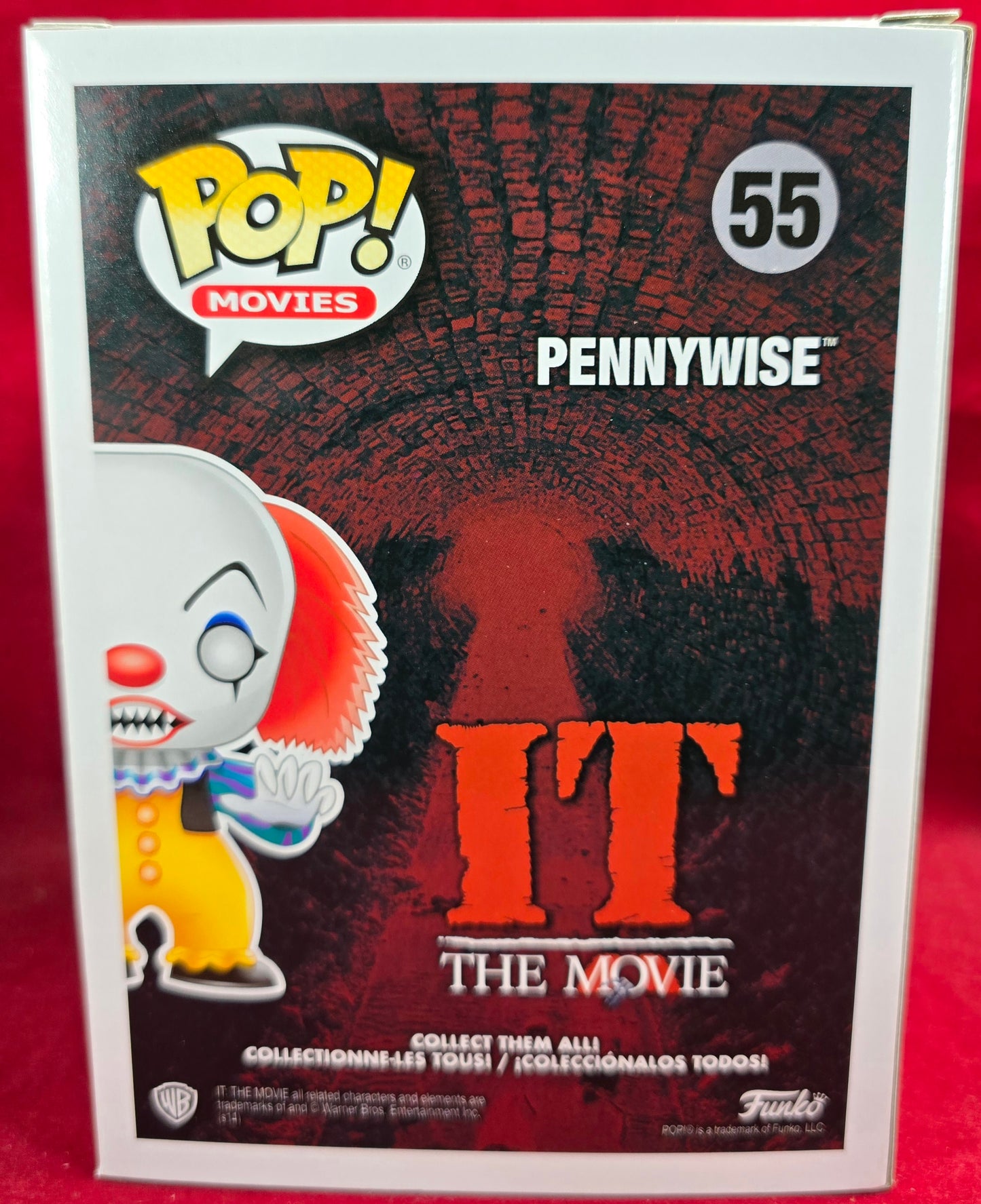 Funko Pop! Pennywise # 55 (Nib)
With pop protector