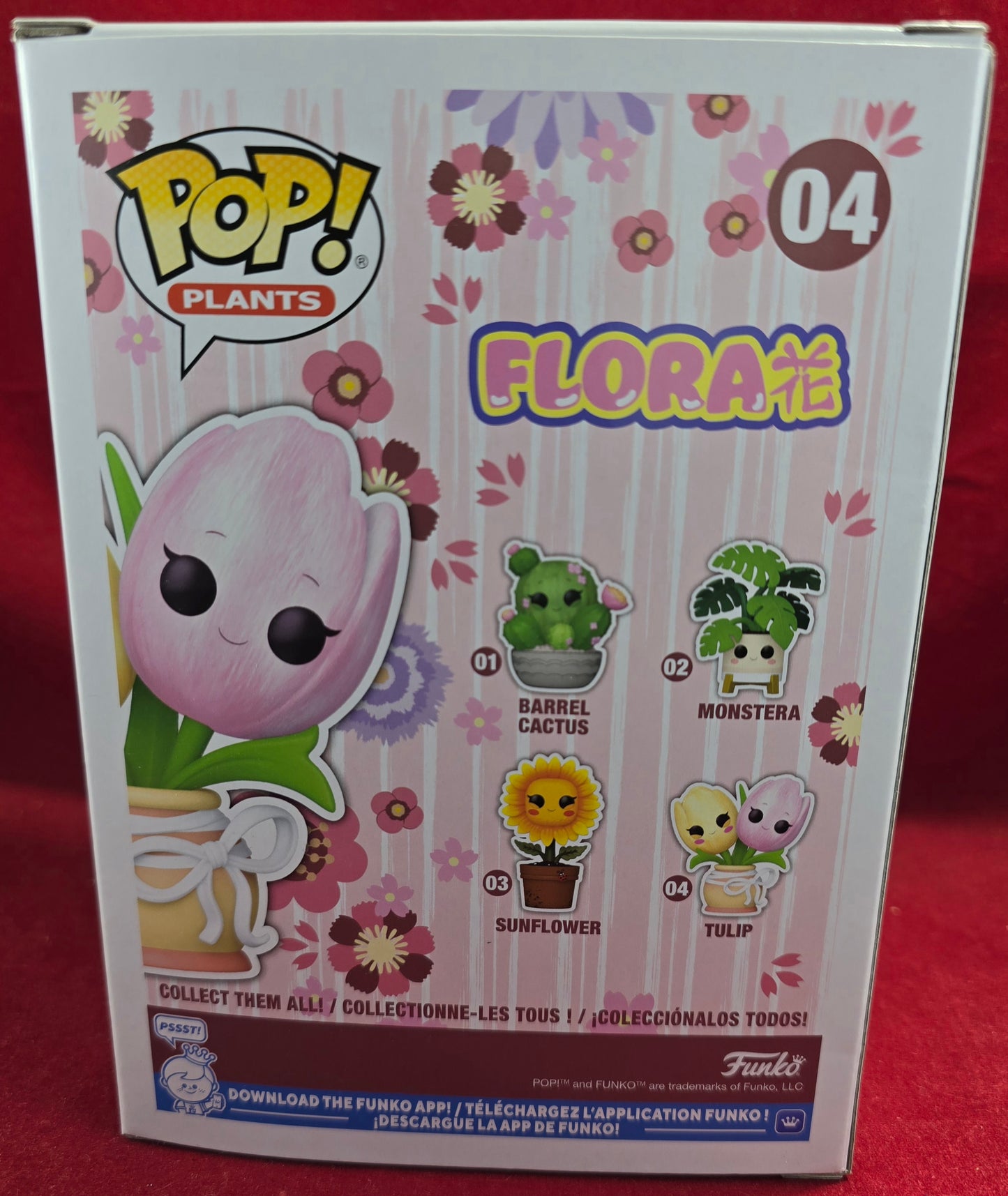 Tulip funko # 04 (nib) With pop protector