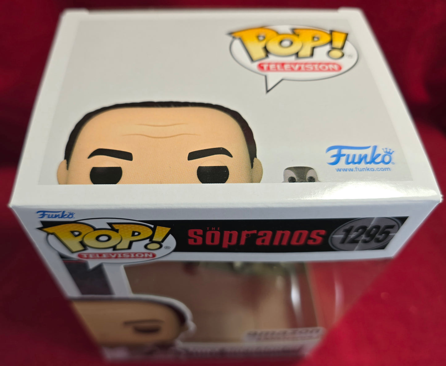 Tony Soprano with Duck Amazon exclusive funko # 1295 (nib) With pop protector
