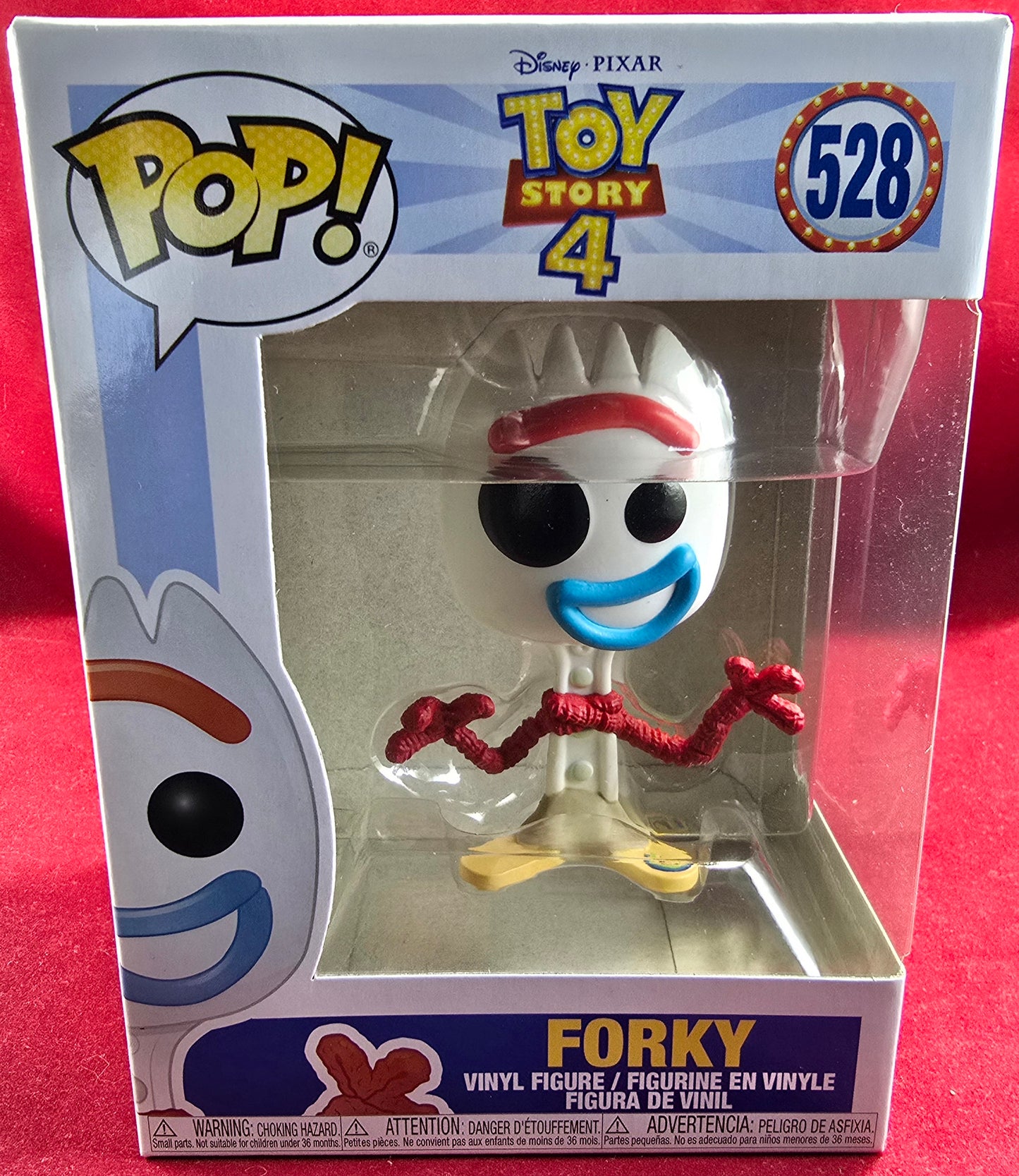 Forky funko # 528 (nib) With pop protector