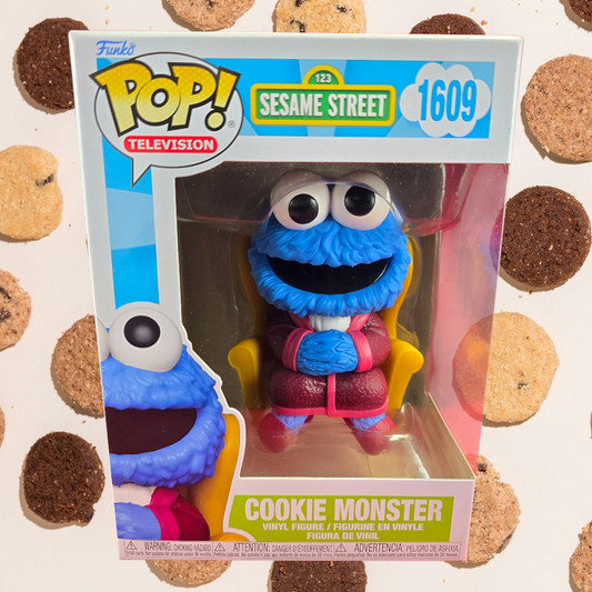 Cookie Monster funko # 1609 with pop protector