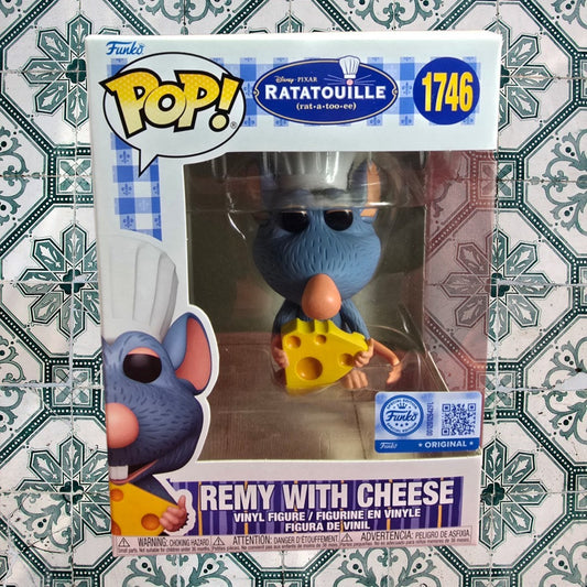 FUNKO POP! Animation: REMY With Cheese Exclusive # 1746Â (Nib)
With pop protector