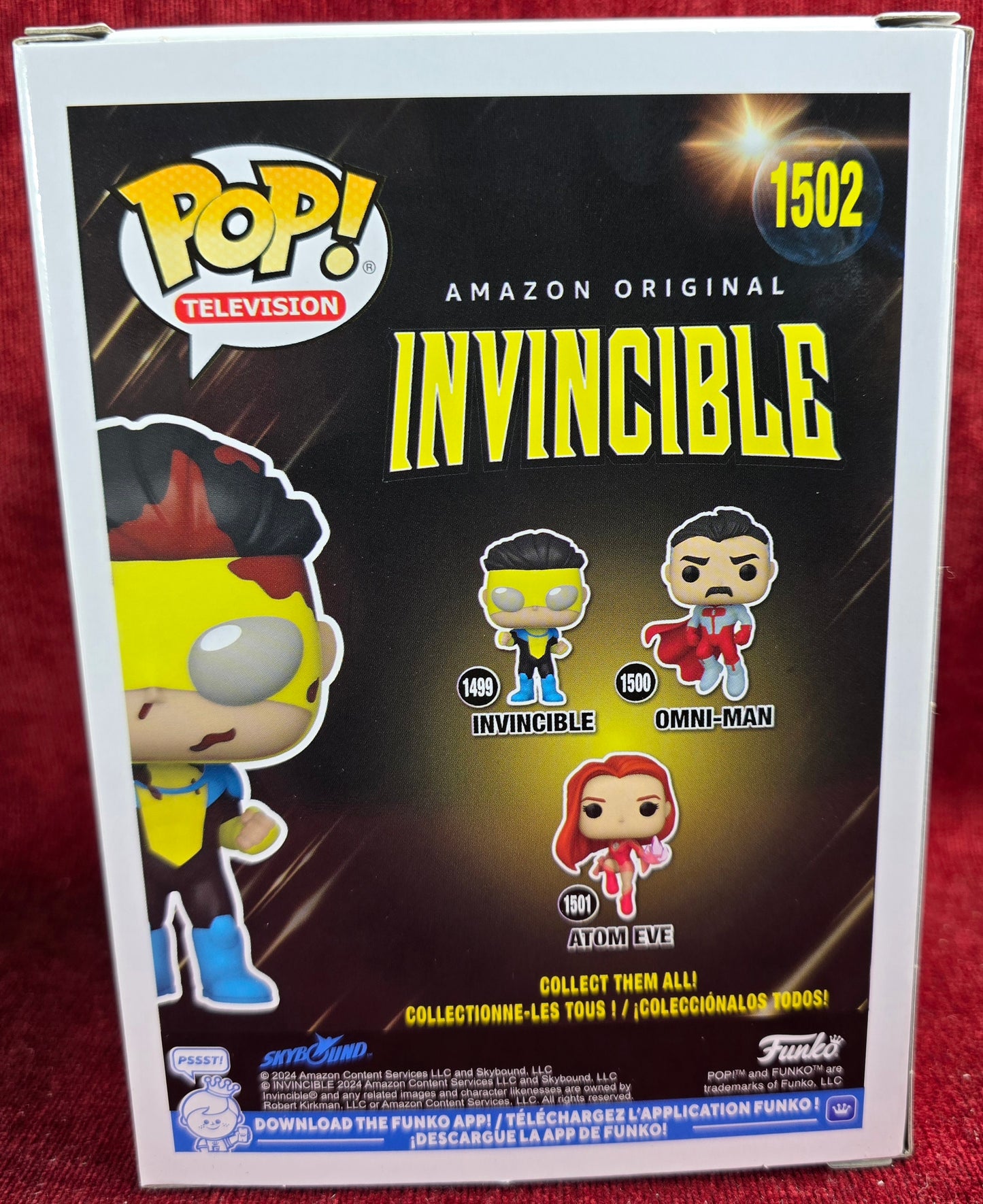 Funko Pop! Television: Invincible # 1502 (Nib)
With pop protector