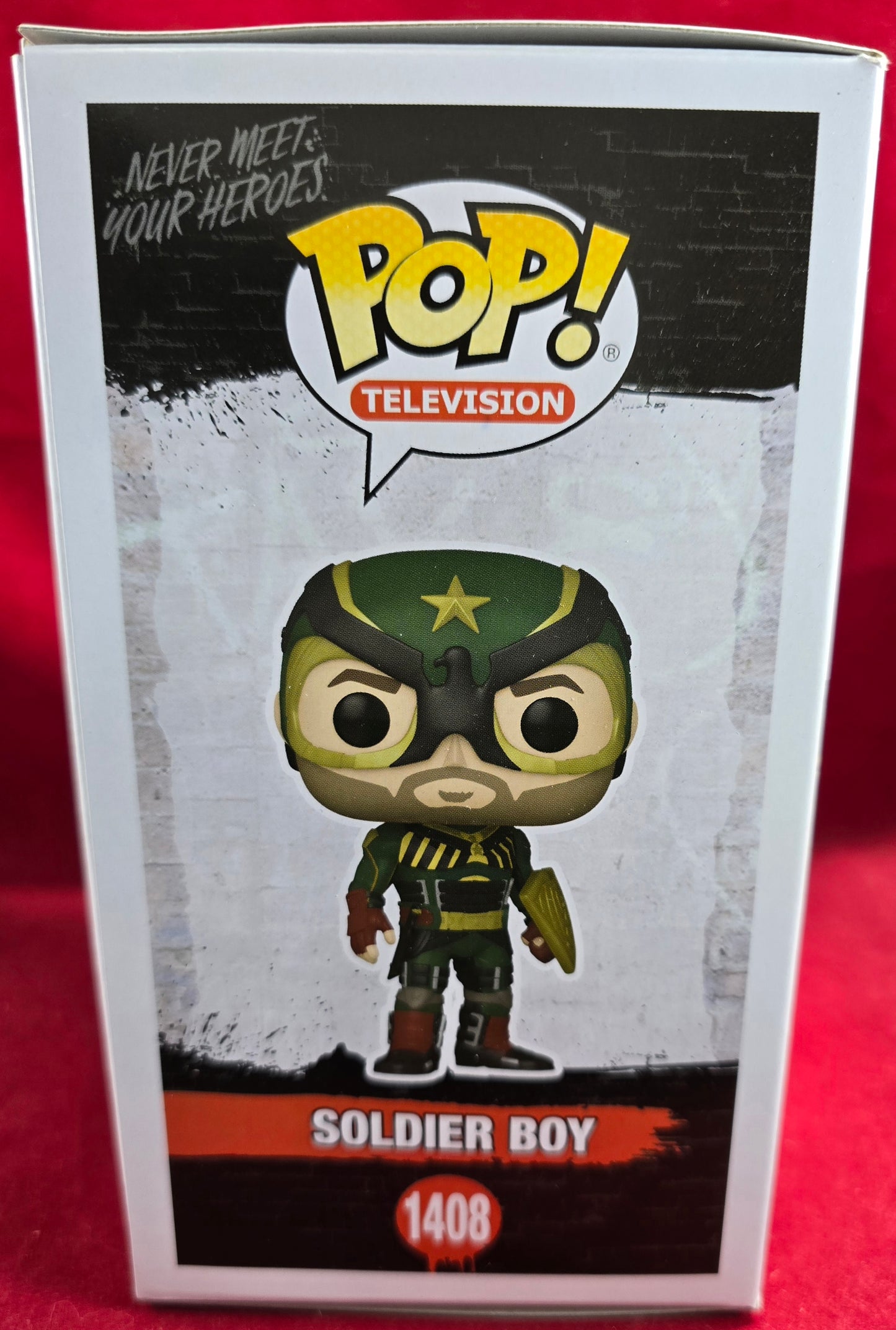 Solider boy funko exclusive # 1408 (nib) With pop protector