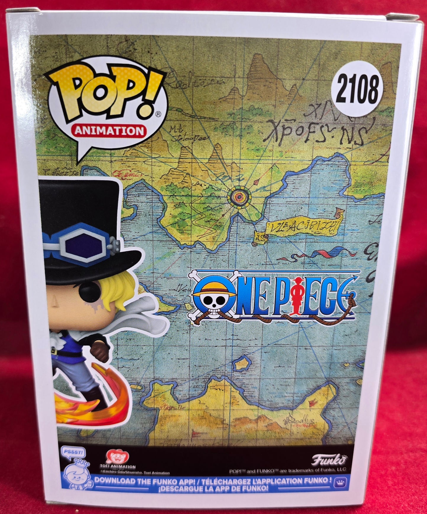 Sabo Funko # 2108 (Nib)
With pop protector