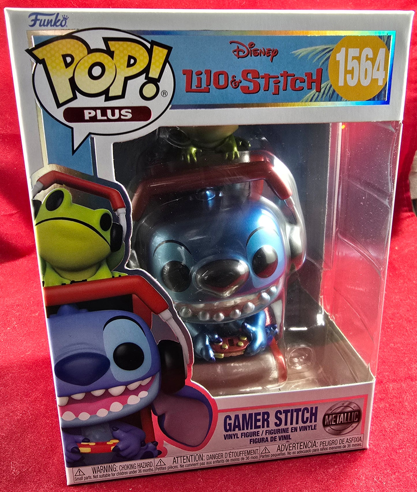 Gamer stitch funko # 1564 (nib) With pop protector